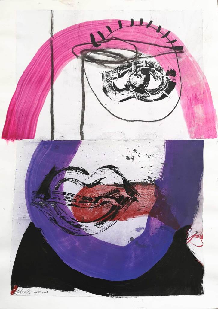 Massimo Quadrelli painting portrait